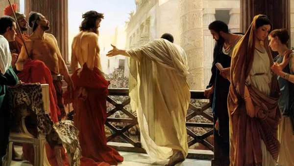 El injusto juicio de Pilato